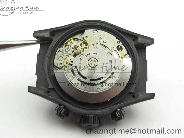 1222 Daytona DIW Carbon OMF Best Edition Blue Paint Dial on Deep Blue Nylon Strap A Tailored 2842